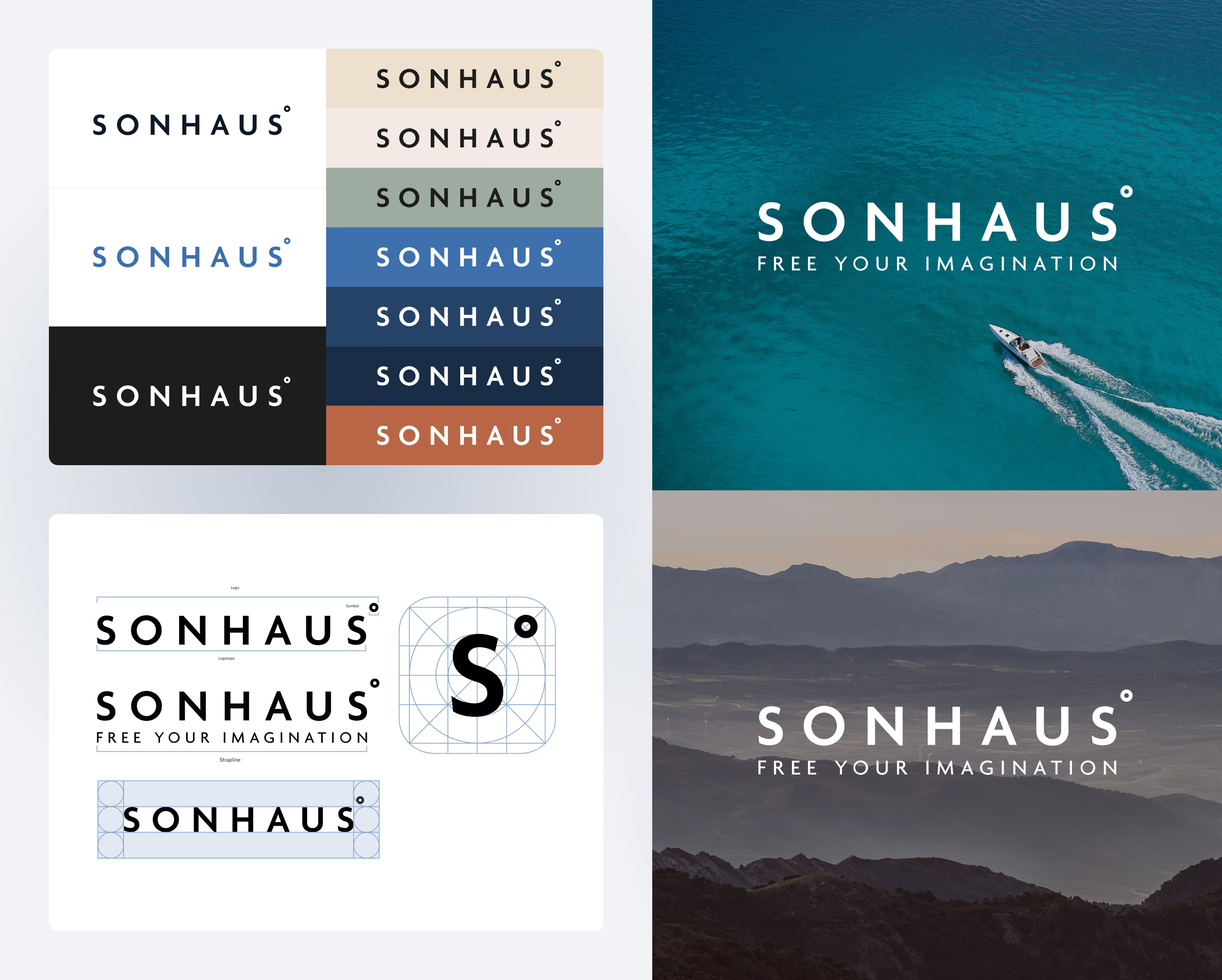 Anders brand wordmark in white placed on top of an image of a modern interior design.