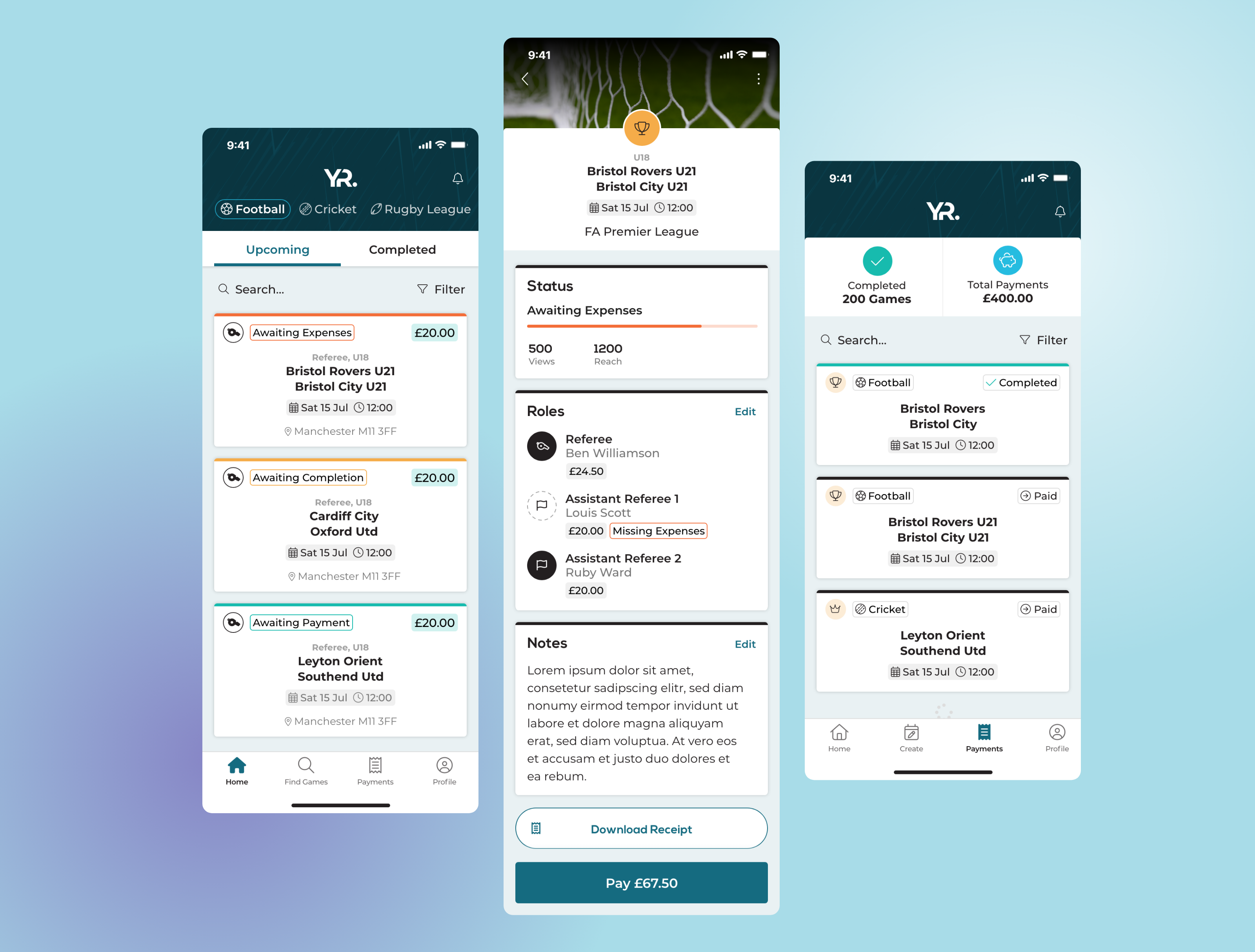 Anders brand wordmark in white placed on top of an image of a modern interior design.