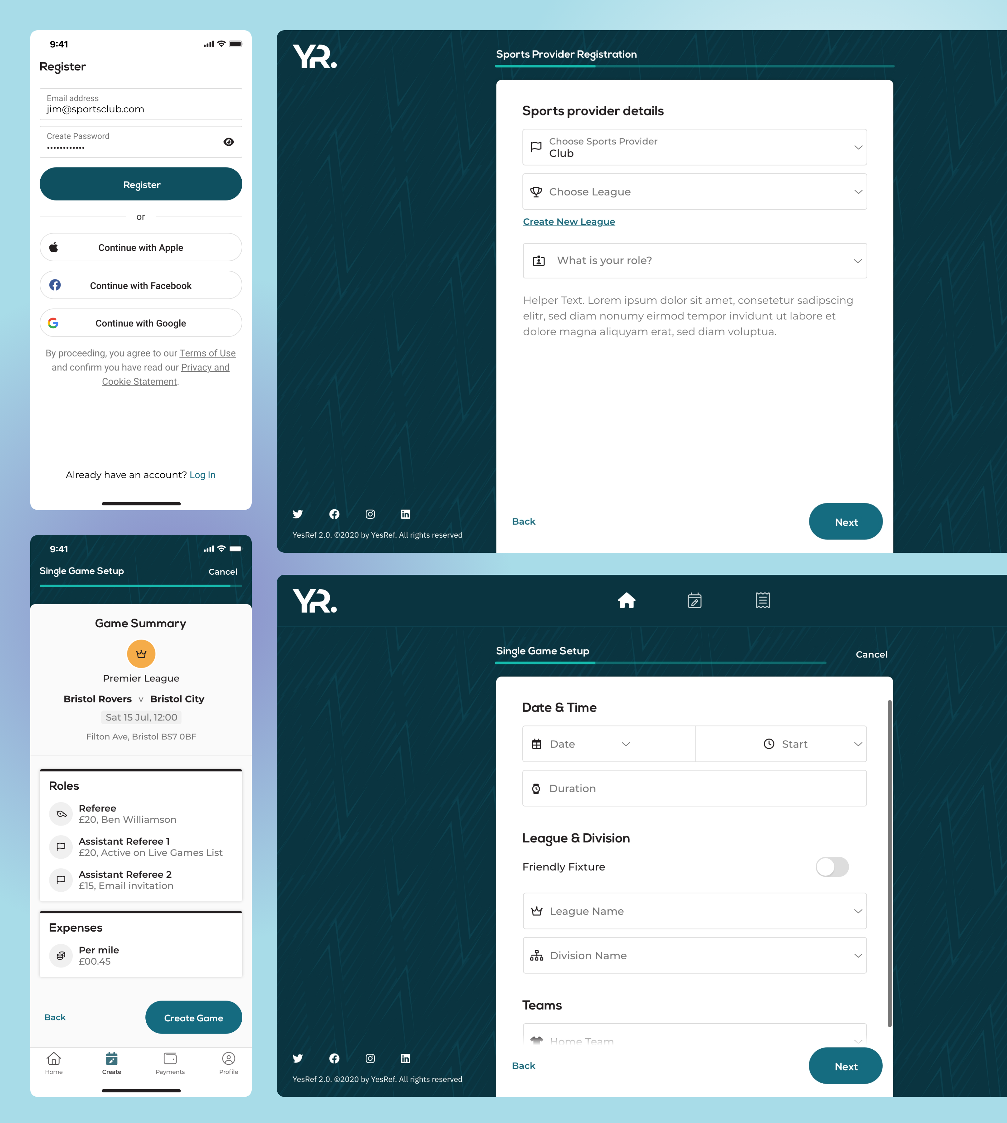 Anders brand wordmark in white placed on top of an image of a modern interior design.