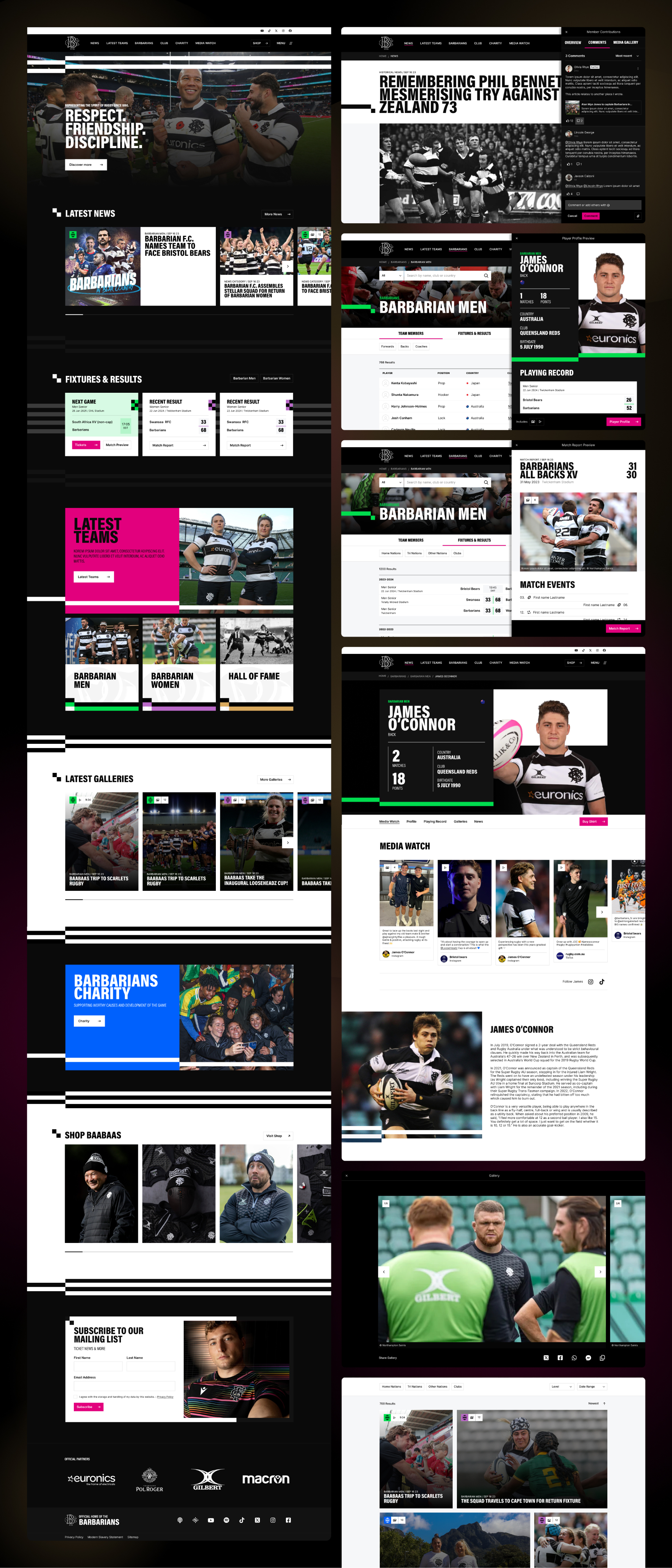 Anders brand wordmark in white placed on top of an image of a modern interior design.