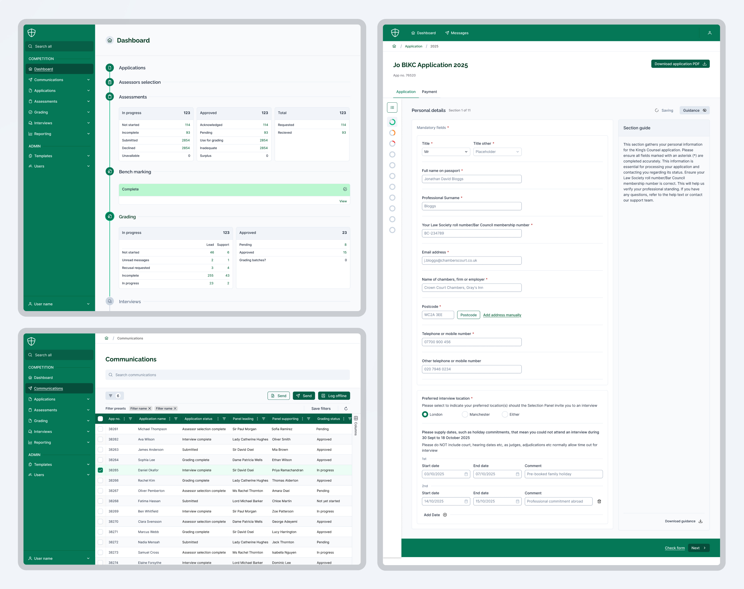 Anders brand wordmark in white placed on top of an image of a modern interior design.