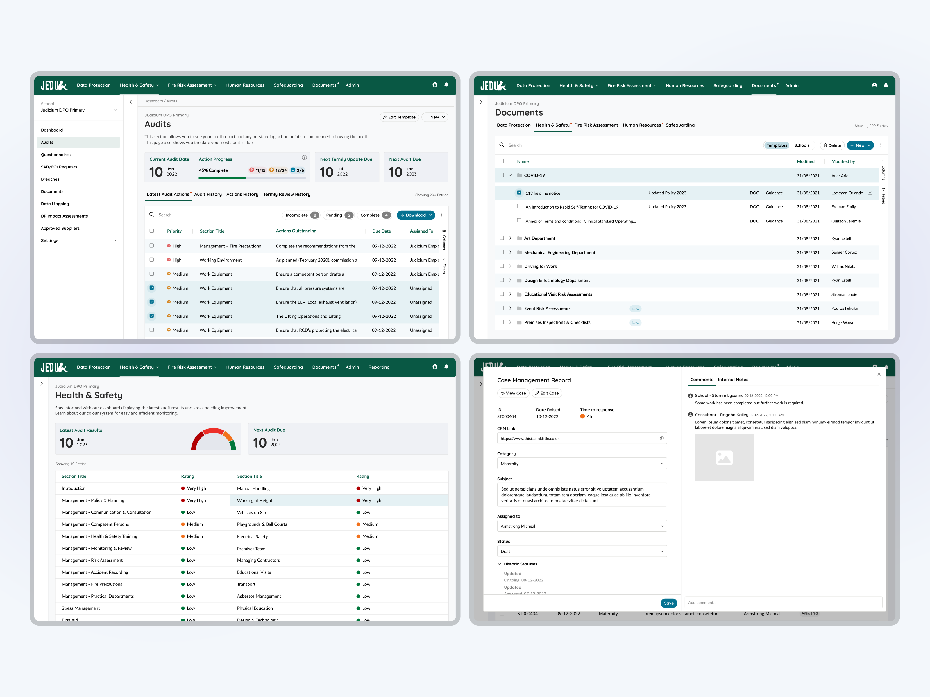 Anders brand wordmark in white placed on top of an image of a modern interior design.